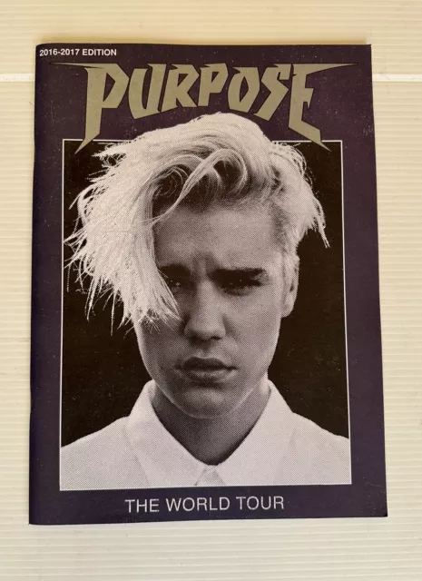 Justin Bieber Purpose World Tour Book 2016-2017