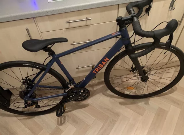 TRIBAN RC120 MICROSHIFT Disc Road Bike XS 400.00 PicClick UK