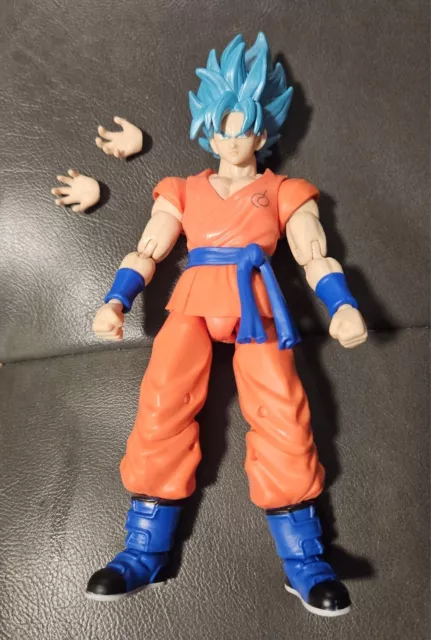 DBZ Bandai Dragon Ball Stars Series 3 Super Saiyan Blue Goku Figure NIB