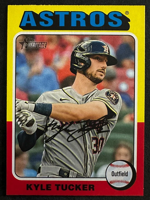KYLE TUCKER 2024 Topps Heritage Baseball Mini Houston Astros #304 EUR 1 ...