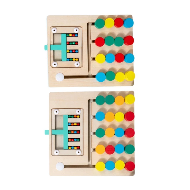 Puzzle coulissant - Jouets amusants et éducatifs pour les enfants de tous âges