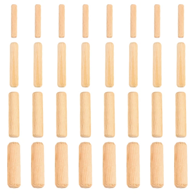 400 piezas clavijas de madera clavijas clavijas pin práctico trabajo en madera pin fábrica de muebles