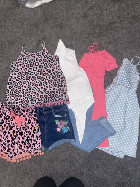 Splendido pacchetto estivo per ragazze NEXT MATALAN 7 anni