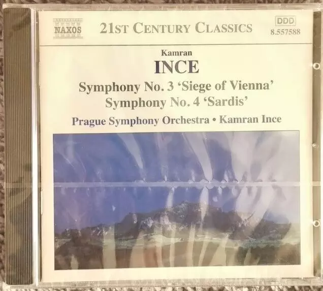 Kamran Ince - Symphonies Nos 3 and 4 **NEW & SEALED CD ALBUM**Prague Symphony