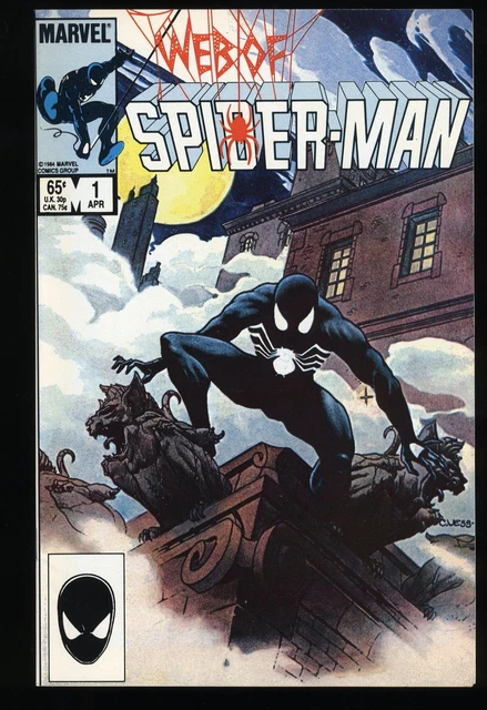 Web of Spider-Man #1 VF/NM 9.0 1st Appearance Vulturions! Charles Vess Cover!