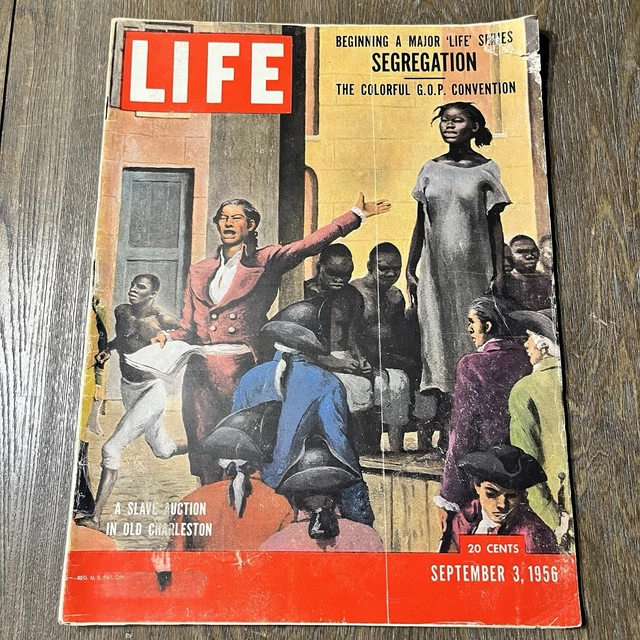 LIFE MAGAZINE SEPTEMBER 3, 1956 Segregation Eisenhower +Color Ads £19. ...