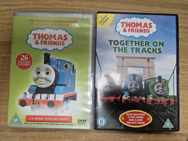 2 X DVD Thomas The Tank Engine & Friends - The Complete Seventh series+