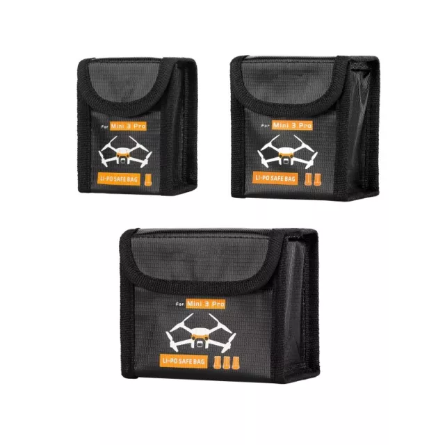 Drones Batteries Protective Cover for Case Explosion-proof Bag Pouch for Mini 3