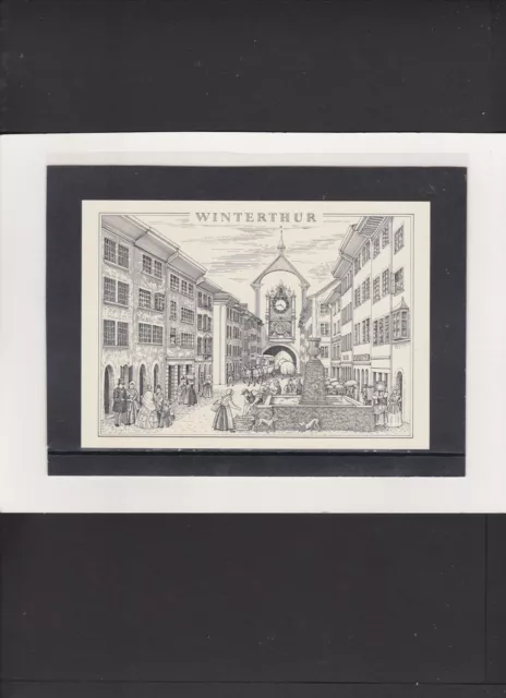 Schweiz-Bildpostkarte-Ganzsache " Intern. Sammler Festival-Winterthur 29.08.96 "