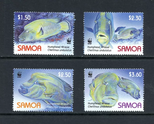 R1679 Samoa 2006 Fisch Marine 4v. MNH