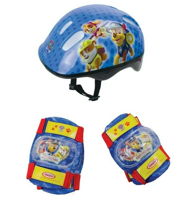 PAW PATROL BOYS Kids Bike Skating Helmet Knee Elbow Pads Protection Set