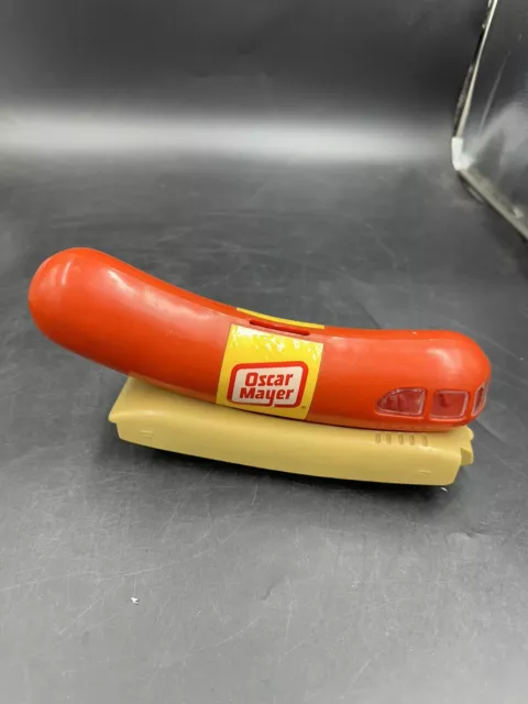 Oscar Mayer Vintage Wienermobile Coin Bank Hot Dog Collectible Toy Advertising