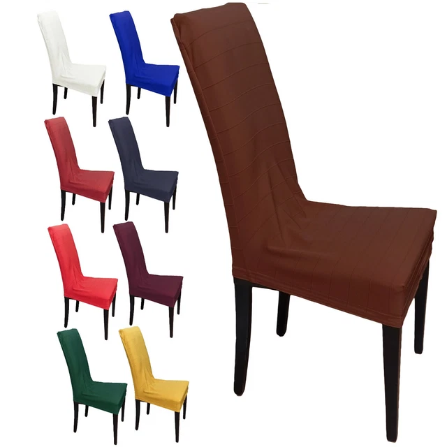 Lydevo Coprisedie Con Schienale 6 Pezzi Elasticizzato,Coprisedia Per Sala Da Pranzo,Fodere Sedie - Foto 3