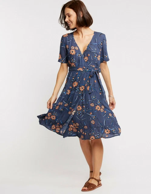 princess polly baby blue dress Shop Fat Face Pinafore Dresses for Women up to 30% Off main image 0