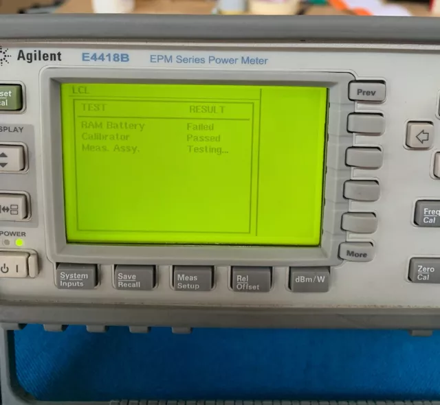 HP Agilent EPM E4418B Power Meter da banco 9 kHz-110 GHz (dipende dal sensore) 2