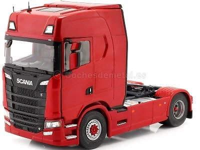 2021 Cabeza Tractora Scania S580 Highline Rojo 1:24 Solido S2400302