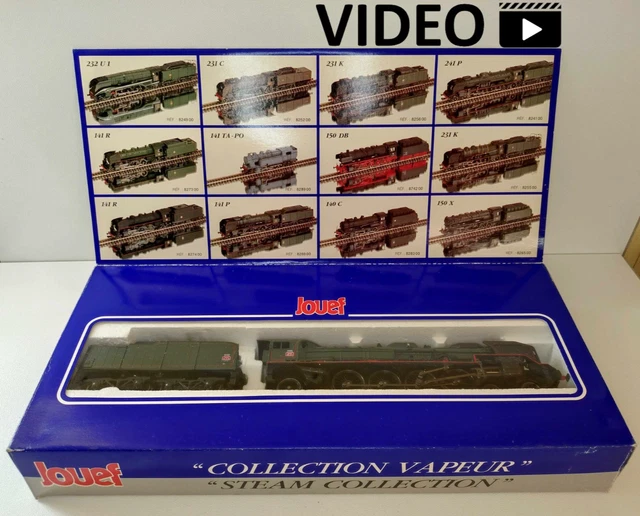 Locomotive Vapeur Jouef HO 140C 180 – SNCF – Collection – Occasion Boîte D'origine