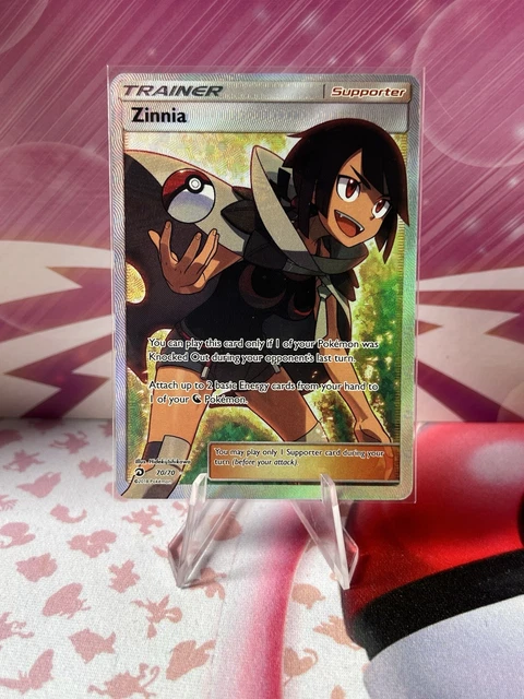ZINNIA - 70/70- Pokemon Dragon Majesty Full Art Ultra Rare Card Pokemon TCG NM 55.00 - PicClick UK ZINNIA - 70/70- Pokemon Dragon Majesty Full Art Ultra Rare Card Pokemon TCG NM 55.00 - PicClick UK