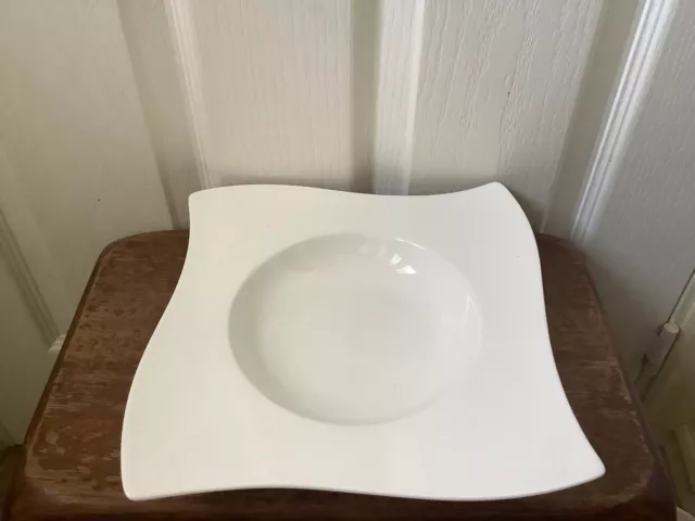 Villeroy & Boch New Wave White Large Pasta/Soup Bowl Excellent Condition.