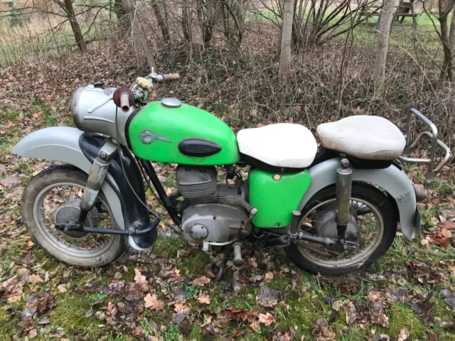 Motorrad MZ ES 175/0 Baujahr 1961, DDR, IFA, Motorradwerk Zschopau