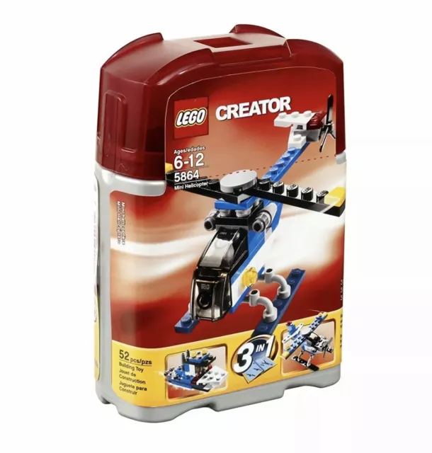 Boite Lego Creator 3 En 1 - 5864 - Le Mini Hélicoptère / Bateau / Avion - NEUF