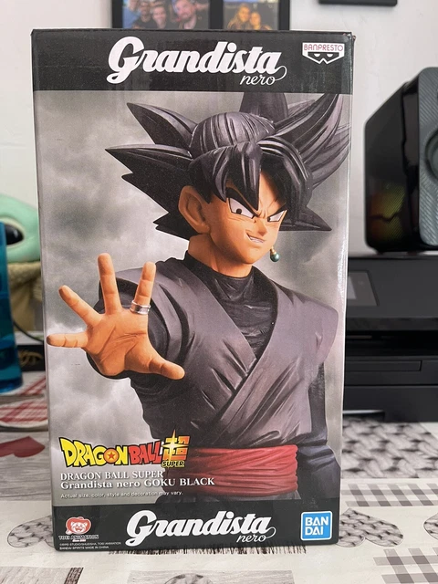 Banpresto Grandista Resolution Of Soldiers - Son Goku Black Super Saiyan Rosa, Figura 28 Cm Da Dragon Ball Super