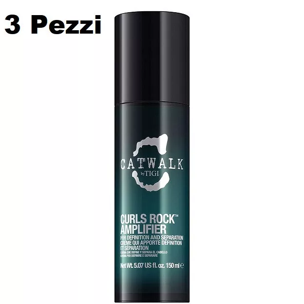 Crema Definizione Ricci | Tigi Catwalk Curls Rock Amplifier 150 ml - 3 Pezzi