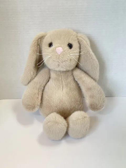 Bearington Collection Tan Bunny Rabbit Stuffed Animal Soft Floppy 14 1/2” Plush