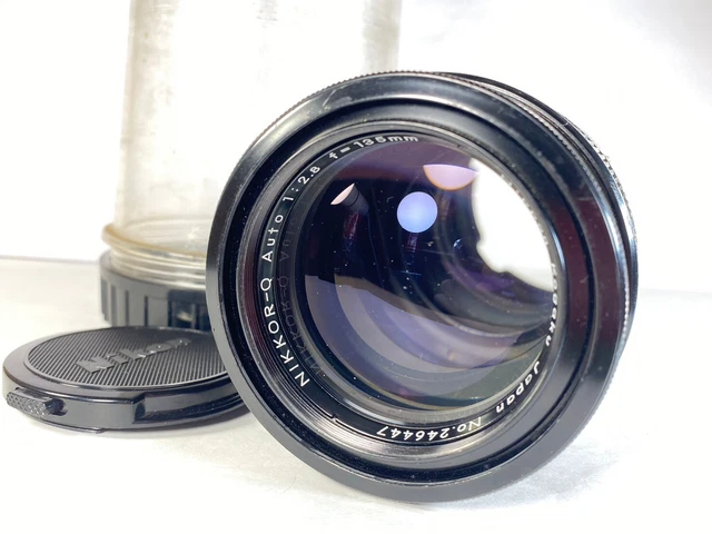 [Optical Mint READ] Nikon NIKKOR-Q Auto 135mm f/2.8 Non AI MF Lens from JAPAN