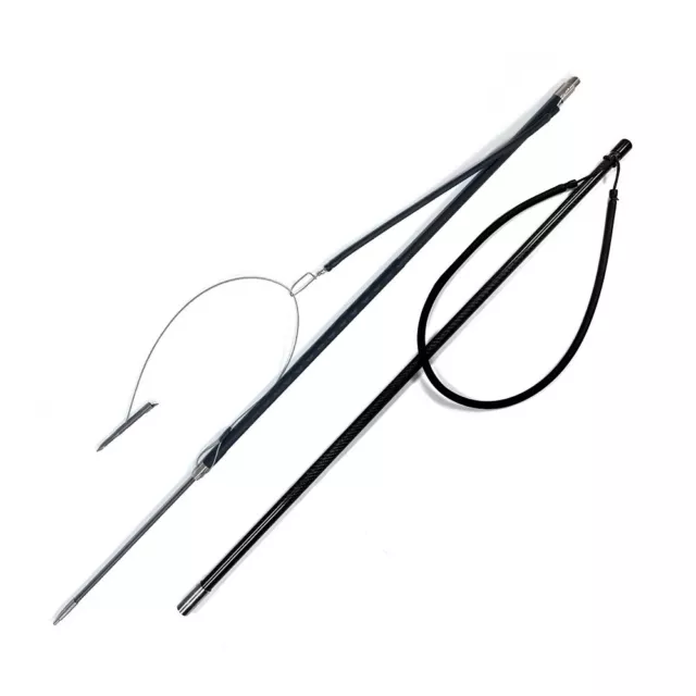 Hand Spear Carbon Fiber Polespear Diving Fish Pole Spear with Slip Tips