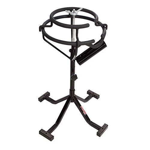 Tusk Adjustable Height Motorcycle Dirt Bike Tire Changing Stand Station MX Mo...