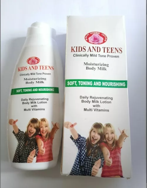 1x Kids & Teens Toning And Moisturizing Body Lotion - 350Ml