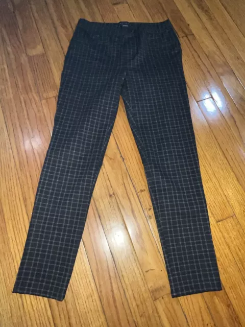 Sanctuary Women's Black Plaid Leggings Size S