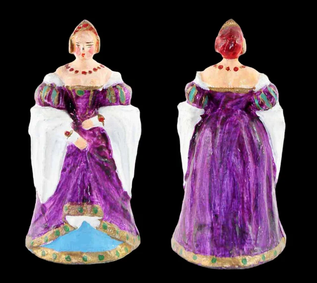 Figurine Ancienne Princesse De Lamballe - Soldat De Collection VERTUNNI, Antique Toy Soldier