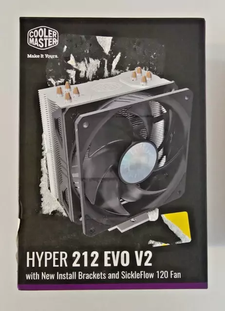 Cooler Master Hyper 212 EVO V2 CPU Cooler 120mm SickleFlow Fan