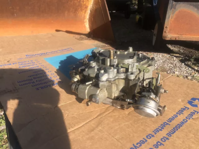 1980 Chevy 454 GMC Truck 17080212 Carburetor Carb Quadrajet Q-jet 800 cfm