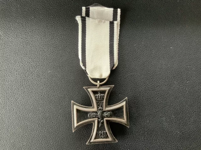 Original WWI Imperial German Iron Cross EK2 1914 2nd Class Non Combatants Medal