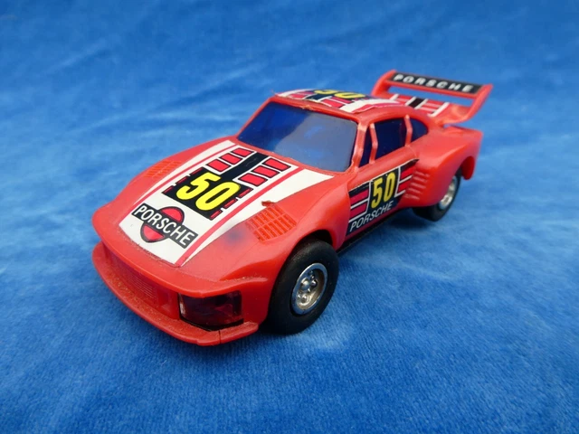 SYMPA Nice RARE ! AFX AURORA SLOT CAR BMW AFX RACING N° 3 - A REPARER To repair