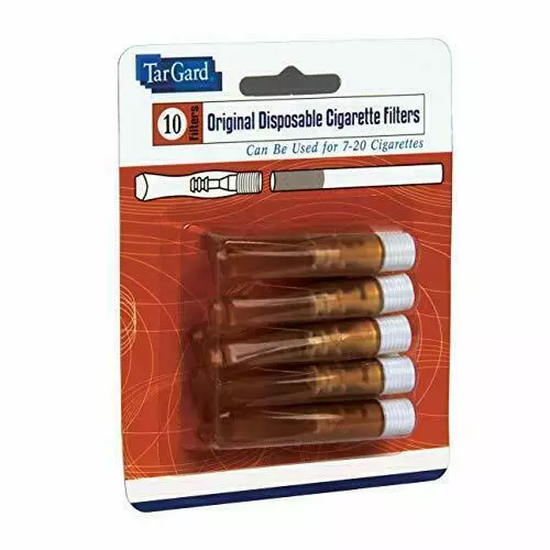 TarGard Original Disposable Cigarette Filters Effective Affordable 10 PER PK