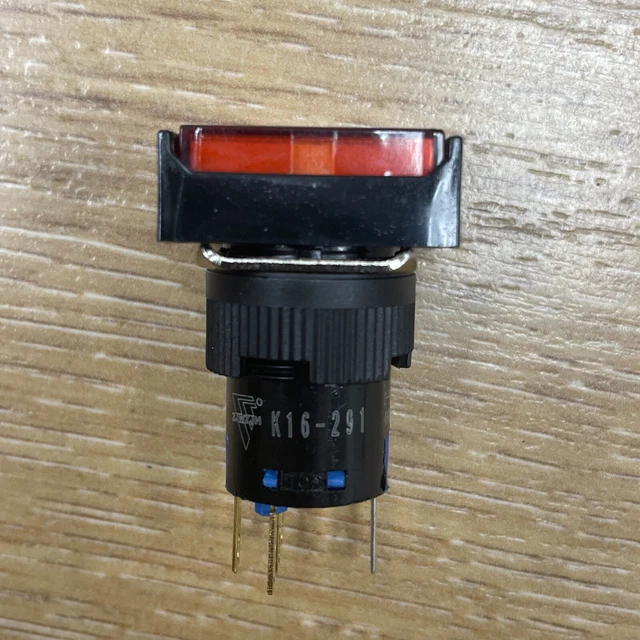  K16-291 LED Light Push Button Red 24VDC