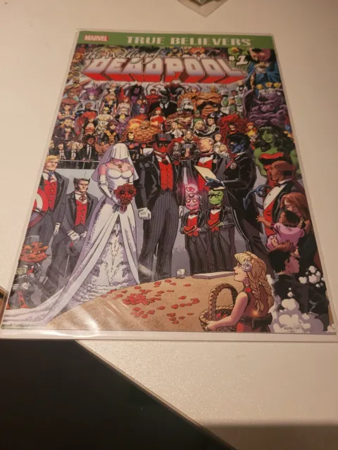 True Believers: The Wedding Of Deadpool #1 (2016, Marvel Comics)