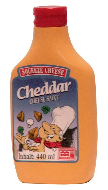 22,61 €/L Squeeze Cheese Cheese Cheese Salsa 440 ml | salsa formaggio patatine salsa piccante