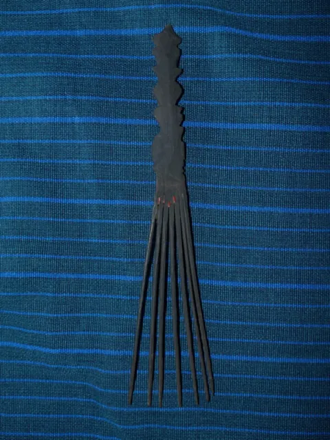 Bamboo Comb/Head Ornament, Asmat, Irian Jaya, West Papua