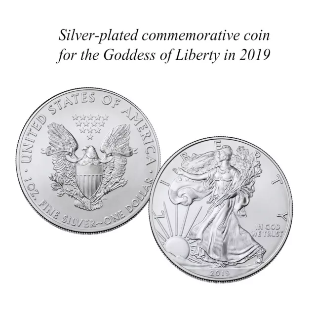 2019-1 Ounce American Silver Eagle Commemorative Coins United States of Amweica