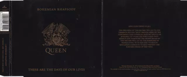 Queen - Bohemian Rhapsody (2 Track Maxi CD)