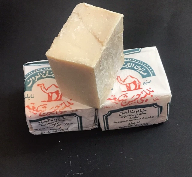 3 piezas de jabón natural tradicional palestino Nablus puro sin aroma