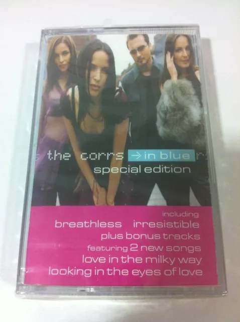 THE CORRS - IN BLUE SPECIAL EDITION - CINTA TAPE CASSETTE - NUEVA Am