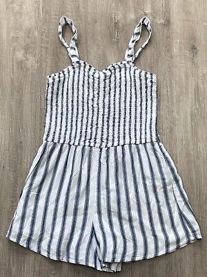 A&F Girls Abercrombie & Fitch Girls Short Playsuit 11-12 Years Bnwt
