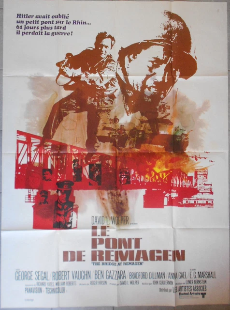 LE PONT DE REMAGEN John Guillermin GEORGE SEGAL Robert Vaughn 120x160