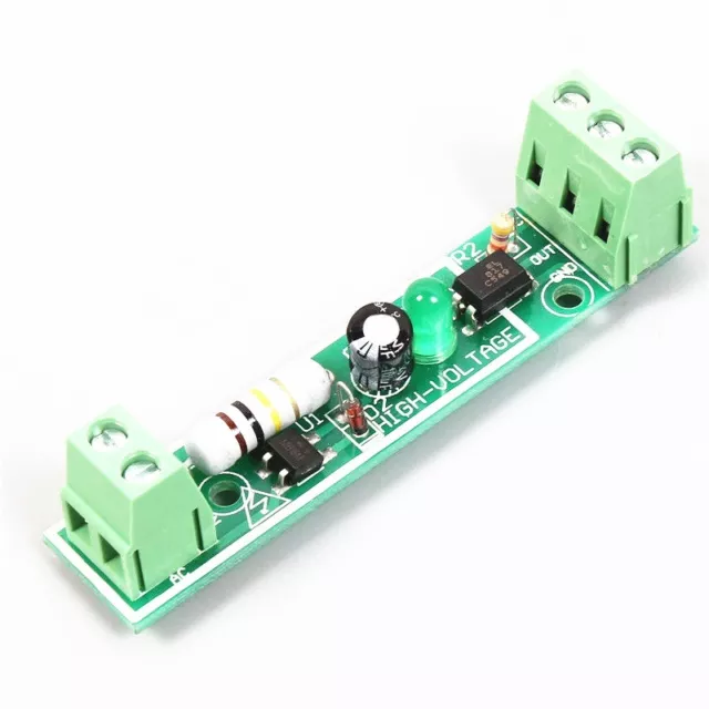 1PCS 1-Bit AC 220V Optocoupler Isolation Module Testing Board Adaptive for PLC K